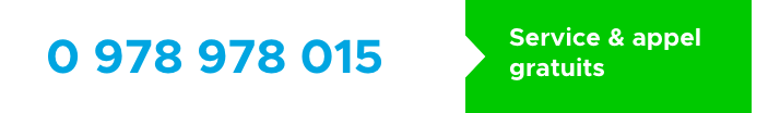Service & appel gratuits 0 978 978 015